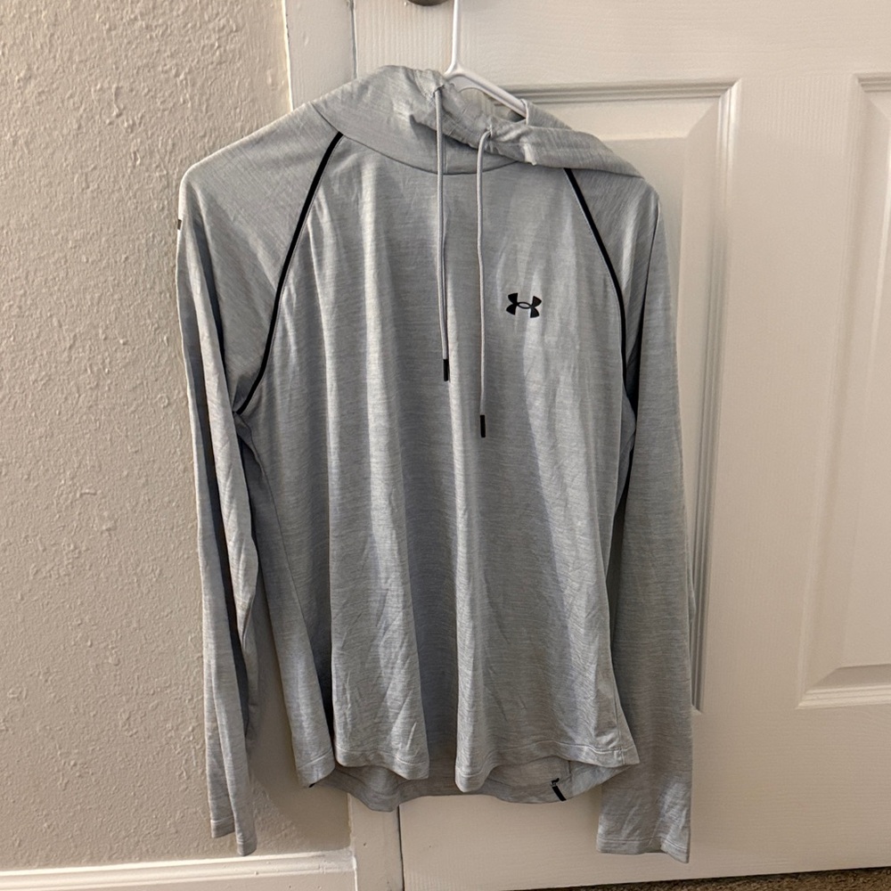 Under Armour Grey Long Sleeve With Hood